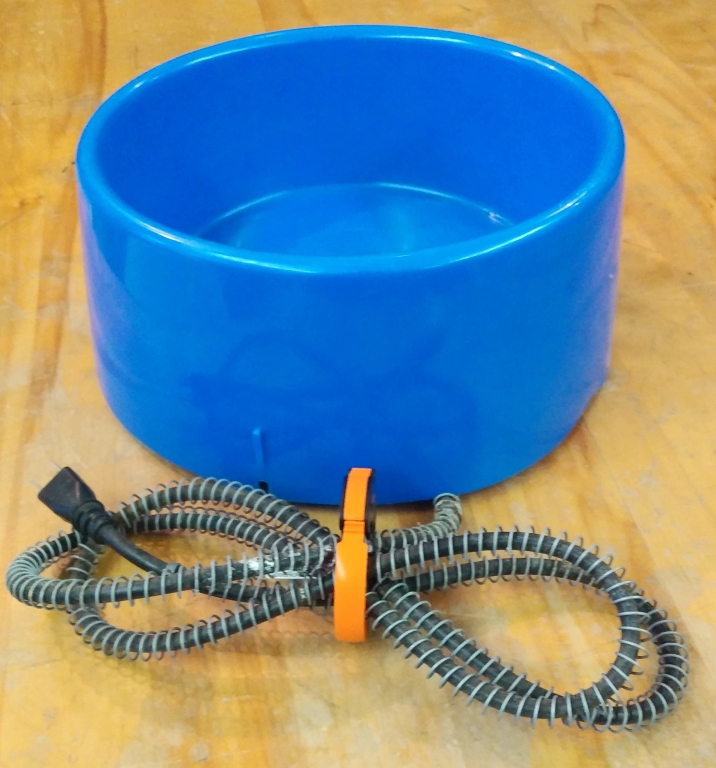 Guelph Tool Library Heated Water Bowl